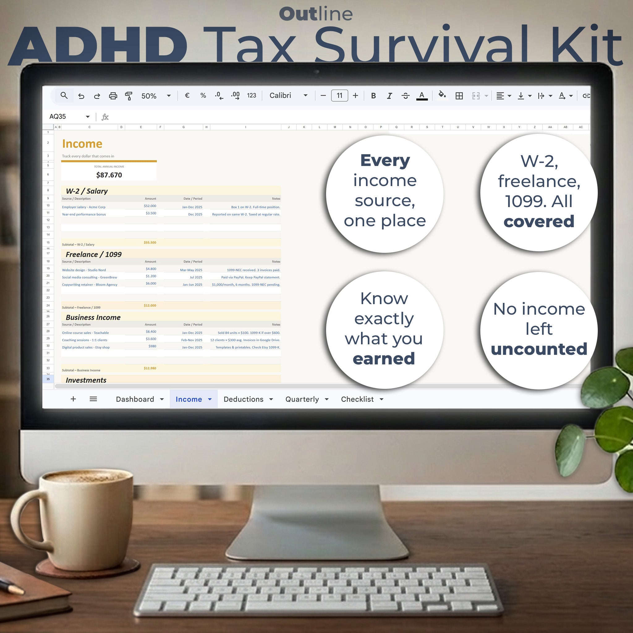 ADHD Tax Survival Kit