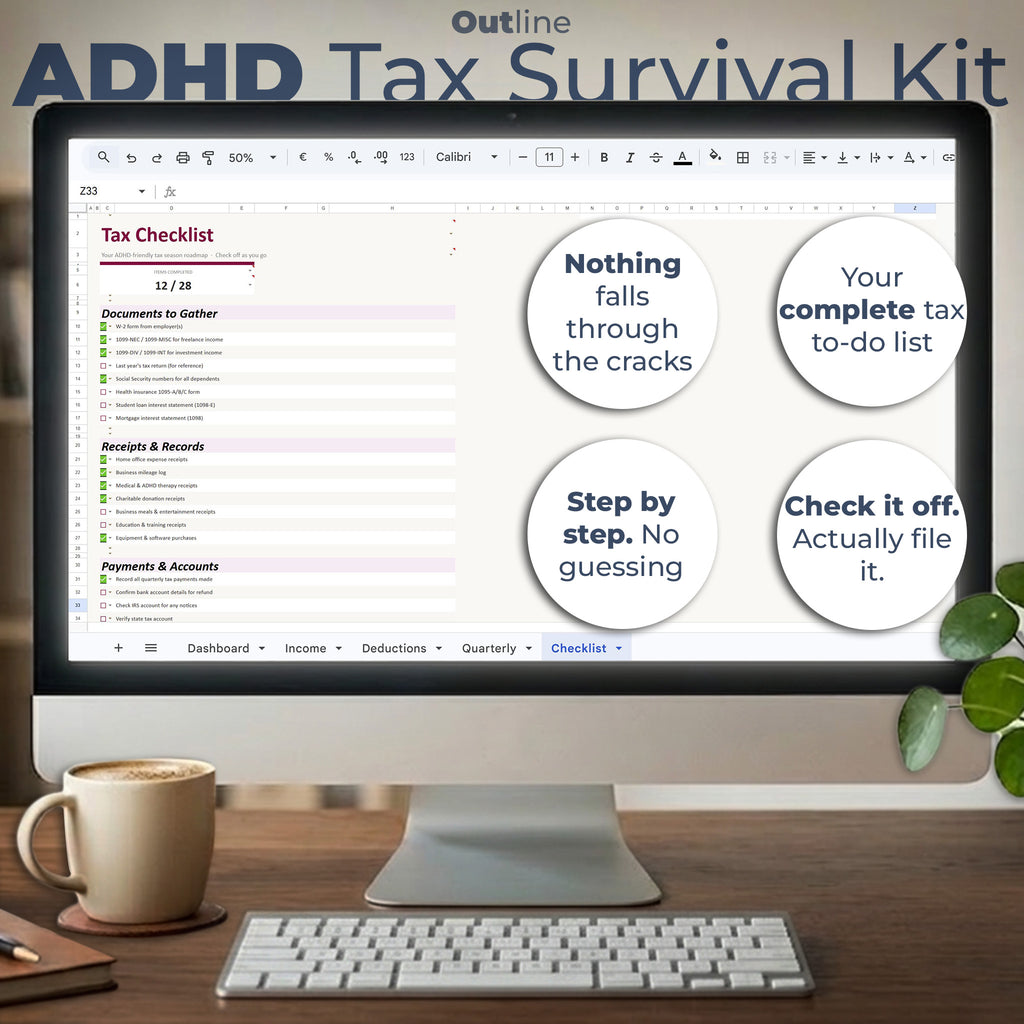 ADHD Tax Survival Kit